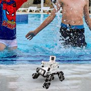 Riforla Water Bomb Remote Control Car Suitable for Children's Outdoor Play with Shooting Function Durable Material Interactive Toy Suitable for Children 7 and Above Remote Control Car B