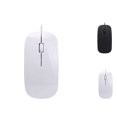 thumbnail image 3 of ziyahihome Wired Ultra-thin Mini Mouse Desktop Computer Laptop Matte Black White Cute Ergonomic Gaming Mouse, 3 of 8