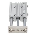 thumbnail image 3 of 3 Tige Pneumatique Cylindre SMC Type Double Action 12mm Alésage 40mm Course avec Guide, 3 of 14