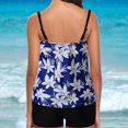 thumbnail image 3 of Birdeem Women Conservative Print Strappy Back Set Two Piece Swimsuits Swimdress, 3 of 8