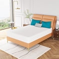 thumbnail image 1 of FDW Full 10 Inch Medium-Firm Memory Foam Mattress, CertiPUR-US Certified, White, 1 of 7