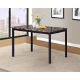 thumbnail image 1 of Roundhill Furniture Noyes Metal Dining Table with Laminated Faux Marble Top, 1 of 4