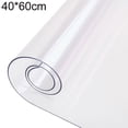 thumbnail image 1 of Oleegame 1PC Placemat 1mm Thick Oil Proof Clear Table Cover Table Protector For Dining Room Table Clear Table Cloth Cover Mat Pad Desk Protector Home Decor (40*60cm) Clear, 1 of 9