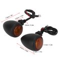 thumbnail image 4 of Feu de Direction Moto Led Paire de Clignotants Vintage, 4 of 8