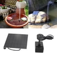 thumbnail image 1 of DIY Solar Water Pump Kit, Solar Fountain Pump Complete Tools ABS Material 7V 1.2W Eco Friendly  for Garden, 1 of 8