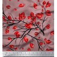 thumbnail image 1 of Soimoi Rayon Fabric Branch & Leaves Artistic Decor Fabric Printed Yard 56 Inch Wide, 1 of 3