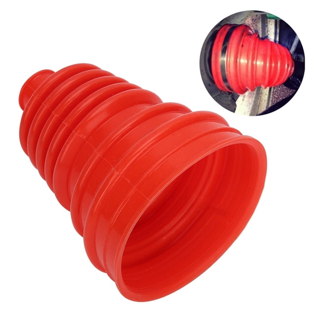 Silicone CV Axle Boot Dust Cover Universal Dustproof Ball Head Clamp Kit, Easy Installation for Vehicle