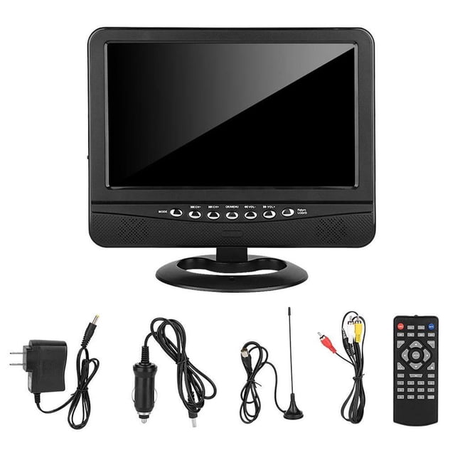 Téléviseur de Voiture Mobile DVD Haute Résolution Téléviseur de Véhicule Installation Pratique Multifonction Sensibilité Lecteur Vidéo