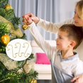 thumbnail image 3 of 100Pcs Christmas Hook S-Shaped Break Resistant Stainless Steel  Tree Ball Pendant Hanger Christmas Decorations, 3 of 9