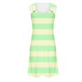 thumbnail image 4 of Pisexur Robe Sans Manches à Col en V pour Femme Été Confort Mode Couleur Unie Poche Robe Sans Manches à Col en V Robe pour Femme, 4 of 5
