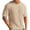 Brown-short sleeve knit shirts for men, variant on Brnmxoke Men's Fitted T-Shirts Casual Crewneck Short Sleeve Knit T-Shirts Textured Loose Fit Pullover Solid Tops Purple,L