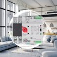thumbnail image 4 of Interrupteur de Transfert Automatique Double Puissance, Double Interrupteur d'Alimentation AC110V Isolation Anti Interférence pour Centre Commercial, 4 of 8