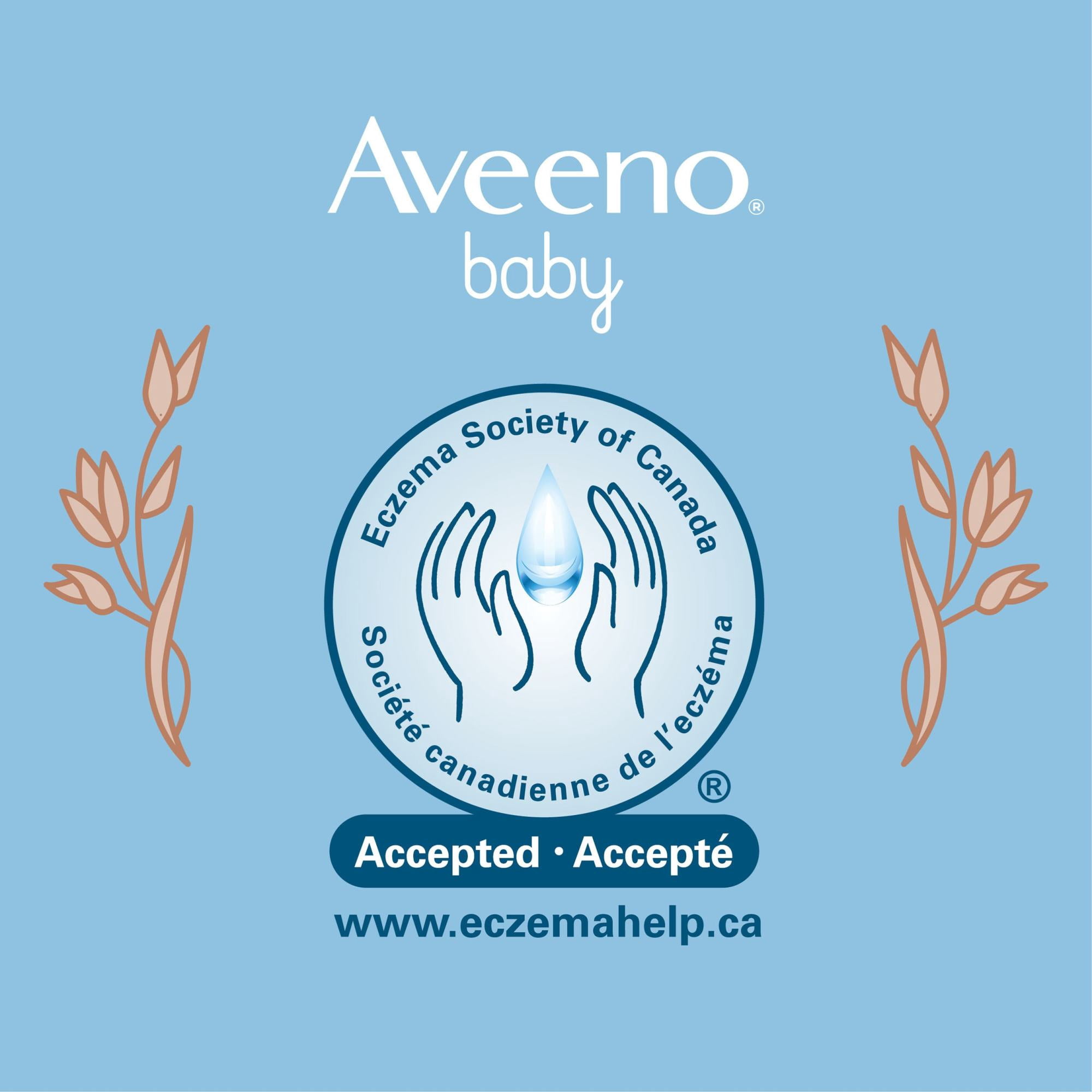 Aveeno Baby Eczema Care Body Wash with Natural Oatmeal & ProVitamin B5, Gentle Tear-Free Baby Body Wash for Sensitive & Eczema-Prone Skin, Hypoallergenic