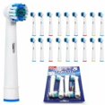 thumbnail image 1 of Electric Toothbrush Brush Heads Replacement Fit for Braun Oral B Sensitive Clean-20 Pcs, 1 of 6