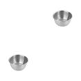 thumbnail image 4 of Decodeary Tasses à Sauce Multifonctionnelles Dips Large Application aux Vinaigrettes Tasses à Sauce à Condiment en Acier Inoxydable Durables Bol à Tremper 5cm (Sable), 4 of 6