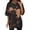 Orange, variant on TINZ Womens Oversized Tie Dye Shirts Workout Graphic Tees Sport Gym Tshirts Side Slit Plus Size Top Sleeve Shirt Long Sleeve T Shirts for Women T Shirts for Women