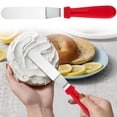 thumbnail image 2 of XIPYYKM 1 Pce Spatule à Glaçage Inclinée, Spatule Décalée en Acier Inoxydable, Spatule à Gâteau Lame de 10 Pouces, 2 of 9