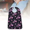 thumbnail image 3 of Adult Bibs for Eating/ Washable Water Polyester Full Protection Reusable Black, 3 of 8