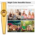 thumbnail image 2 of Amdohai Muslady Aluminum Alloy Kazoo Musical Instrument for Child Adult, 2 of 7