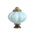 thumbnail image 1 of Decodeary Practical Pumpkin Kitchen Handles For Cabinets And Drawers Not Easy To Rust Light blue, 1 of 6
