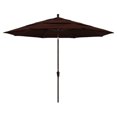 thumbnail image 1 of California Umbrella 11' Patio Umbrella in Bay Brown, 1 of 2