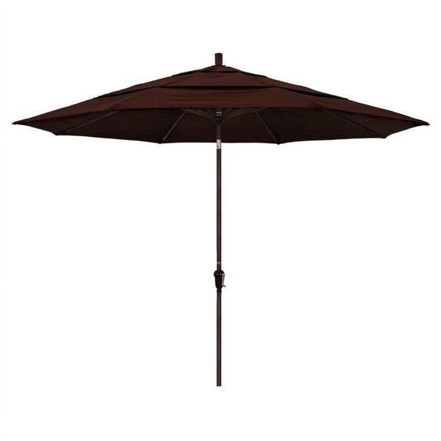 California Umbrella 11' Patio Umbrella in Bay Brown