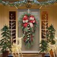 thumbnail image 4 of Christmas Door Cover for Front Door | Holiday Wall Hanging Decoration with Festive Pattern | Polyester Fabric Indoor Outdoor Decoration for Home Door Wall Tablecloth, 4 of 6