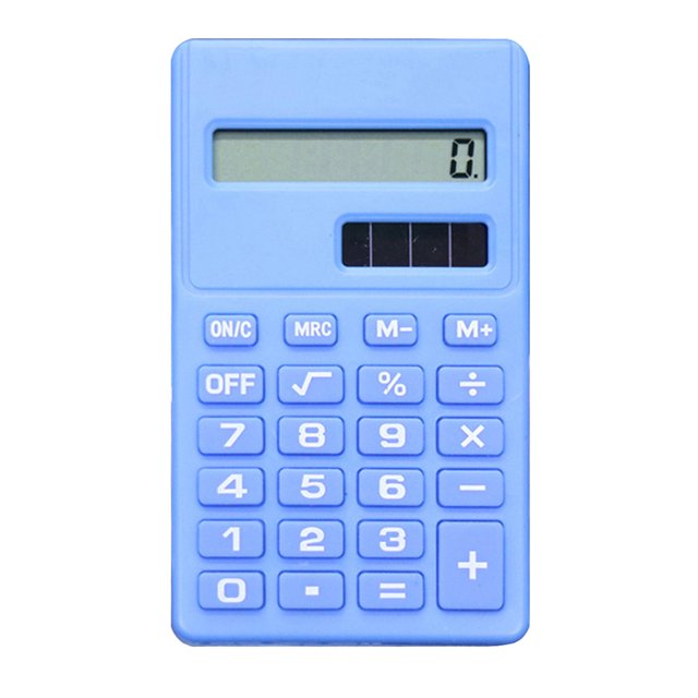 8 Digits Portable Calculator Reliable ABS Pocket Size Handheld Calculator Office Supplies