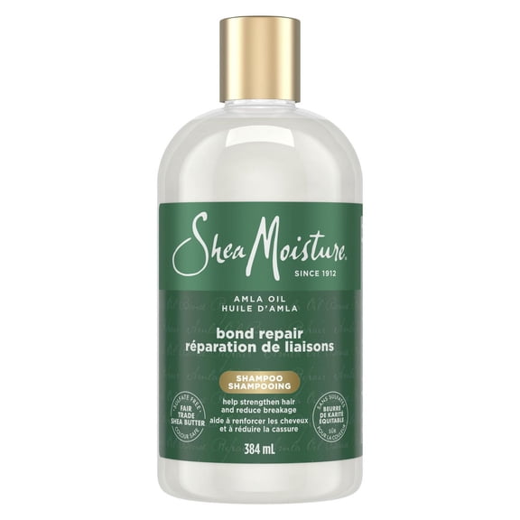 SheaMoisture Shampoo Bond Repair Amla Oil, 384 ml