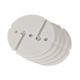 thumbnail image 1 of yingyy 5pcs Logos Geometry Round Safe Signal Indicating Small Sign Universal Replacement Free Diving Snorkeling Swimming White, 1 of 6