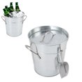 thumbnail image 4 of Beer Chiller Bin, Safe To Use Double Wall Bar Ice Tub With Ice Shovel For Restaurants Wood Color,Red,White, 4 of 8