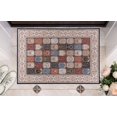 thumbnail image 4 of Emerald Tenley Navy & Red 6'7" x 9'7" Area Rug, 4 of 6