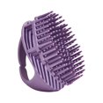 thumbnail image 2 of Milaget Brosse de Massage Ronde pour Cheveux et Cuir Chevelu, Bain, Multifonction, Utilisation Humide et Sèche, Massage, Violet, 2 of 9