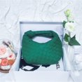 thumbnail image 4 of HLONK Women Soft PU Leather Woven Handbag, 4 of 6