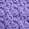 thumbnail image 1 of oneOone Georgette Viscose Dark Purple Fabric Abstract Sewing Craft Projects Fabric Prints By Yard 42 Inch Wide, 1 of 4