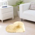 thumbnail image 2 of EGNMCR Outdoor Rug Bathroom Rugs Rugs for Living Room Wool Imitation Sheepskin Rugs Faux Non Slip Bedroom Carpet Mats carpet carpet, 2 of 2