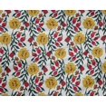 thumbnail image 4 of oneOone Polyester Lycra Fabric Leaves & Floral Block Print Fabric By Yard 56 Inch Wide, 4 of 5