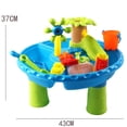 thumbnail image 4 of Sand , Sandbox Table Beach Sand , Kids Activity Sensory Play Table Summer Outdoor, 4 of 7