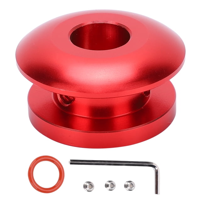 Knob Boot Retainer, Knob Boot Adapter Reliable Firm Metal For Car Red,Black,Silver