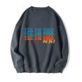 thumbnail image 1 of 50 % de Rabais Liquidation Chandail en Molleton Surdimensionné pour Femmes 2023 Mode Femme Imprimé Col Rond Manches Longues Chandails en Molleton Sans Capuche T-Shirt Hauts Amples Blouse, 1 of 2