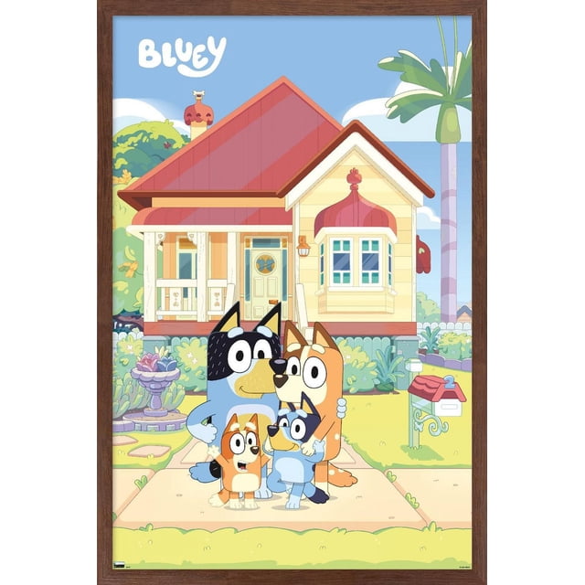 Bluey - Family Wall Poster, 22.375" x 34"