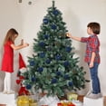 thumbnail image 4 of Christmas Decorations 12 Piece Flocked Christmas Balls Christmas Decoration SetMultiple Styles Of Christmas Tree Decorations Can Also Be Used For Other Party, 4 of 6