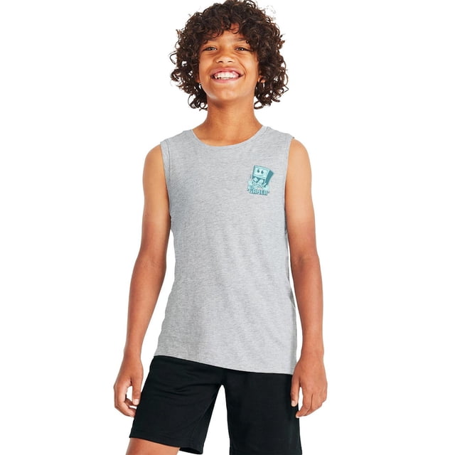 George Boys' Graphic Muscle Tank