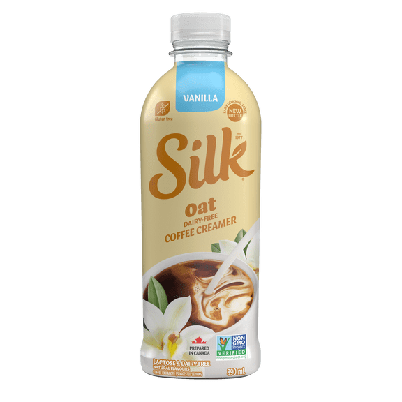 Silk Crème à Café d'Avoine, Vanille, Sans Produits Laitiers