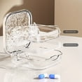 thumbnail image 4 of Vitamin Organizer Vitamin Dispenser Supplement Organizer Portable Vitamin Sorter Large Size 4 Compartment Container Suitable For Outdoor Traveling, 4 of 7