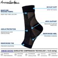 thumbnail image 5 of EGNMCR Orthopaedic Compression Socks Foot Compression Ankle Support Plantar Fasciitis Socks Grip Socks Football Fitness Socks socks socks, 5 of 5