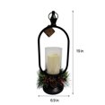 thumbnail image 5 of Lanterne noire à DEL Holiday Time, 5 of 5