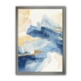 thumbnail image 1 of Designart Or métallisé Indigo II Art mural encadré, 1 of 3