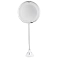 thumbnail image 1 of Shisuyan Miroir avec Ventouse Blanc 1Ensemble 7 Pouces, 1 of 8
