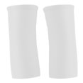 thumbnail image 2 of jinwen Manches de Sport Unisexes pour Cyclisme, Chauffe-Bras, Course jogging Randonnée basketball Bras Blanc, 2 of 6